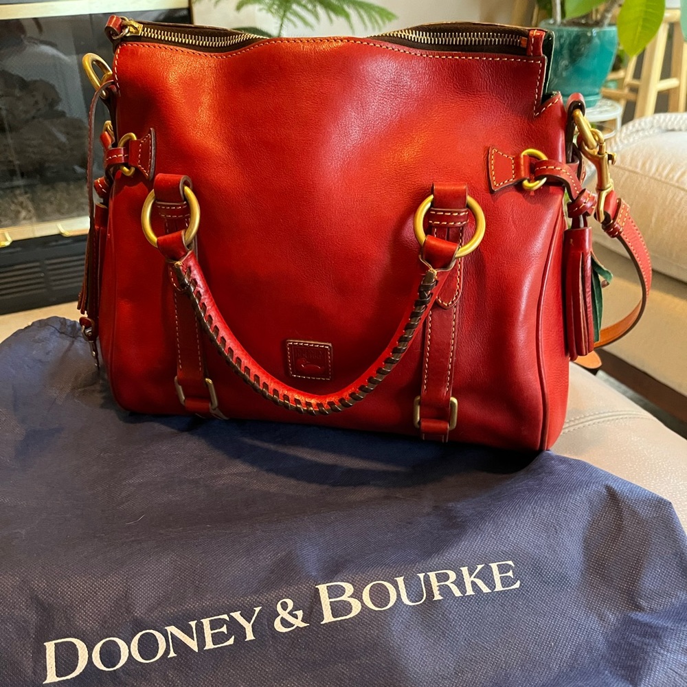 Dooney and Bourke florentine leather sachel
